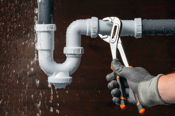 Professional Leak Detection technician working in Charlottesville, VA
